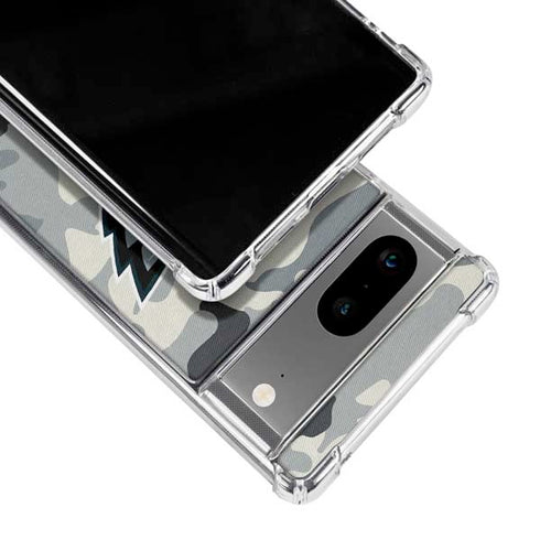 NFL Philadelphia Eagles Camo Google Pixel 8 Clear Case